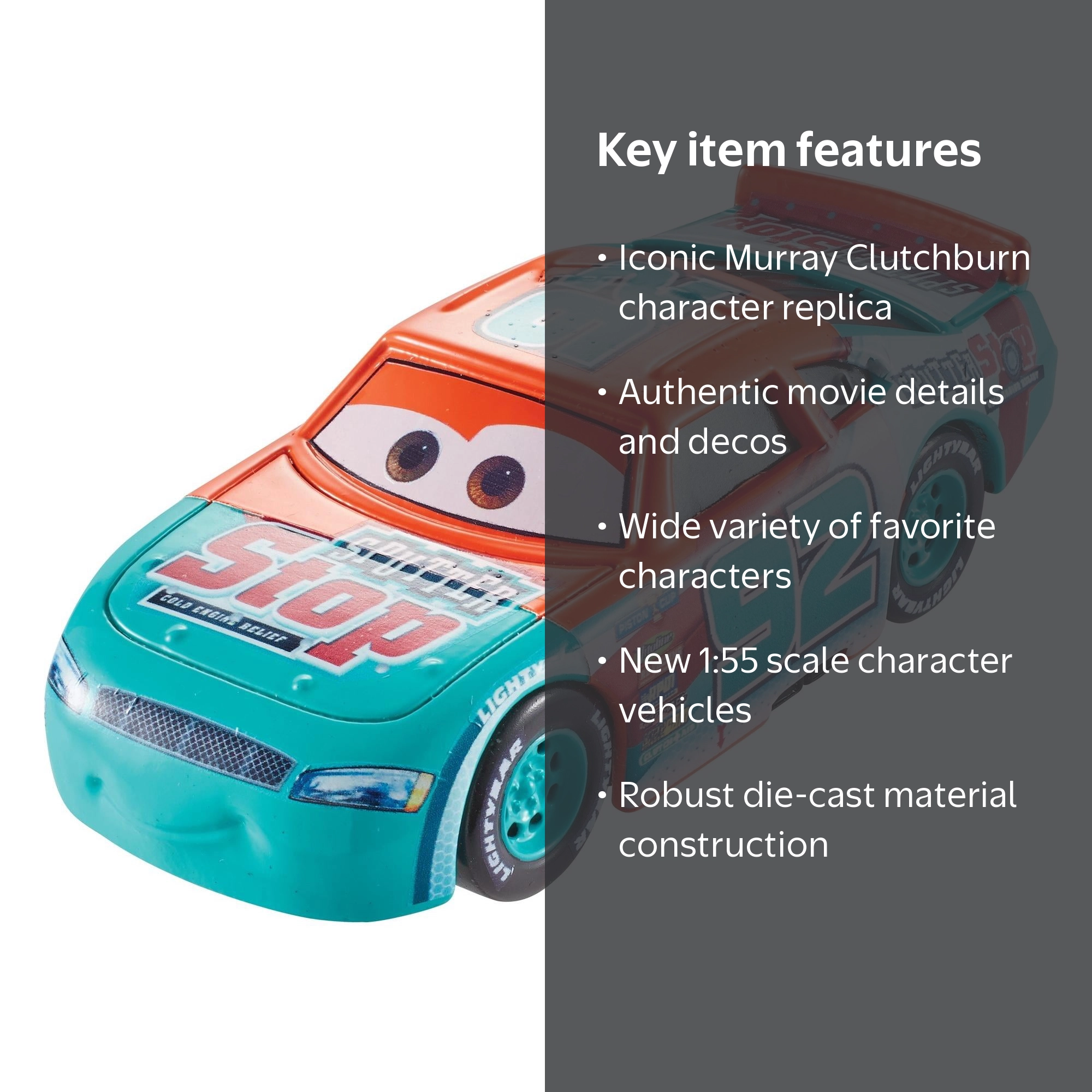 Disney/Pixar Cars 3 Murray Clutchburn Vehicle - Walmart.com