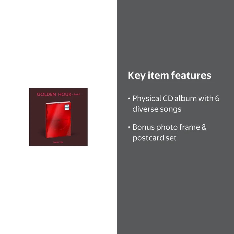 ATEEZ - GOLDEN HOUR : PART.2 - DIARY Ver. - Walmart Exclusive CD