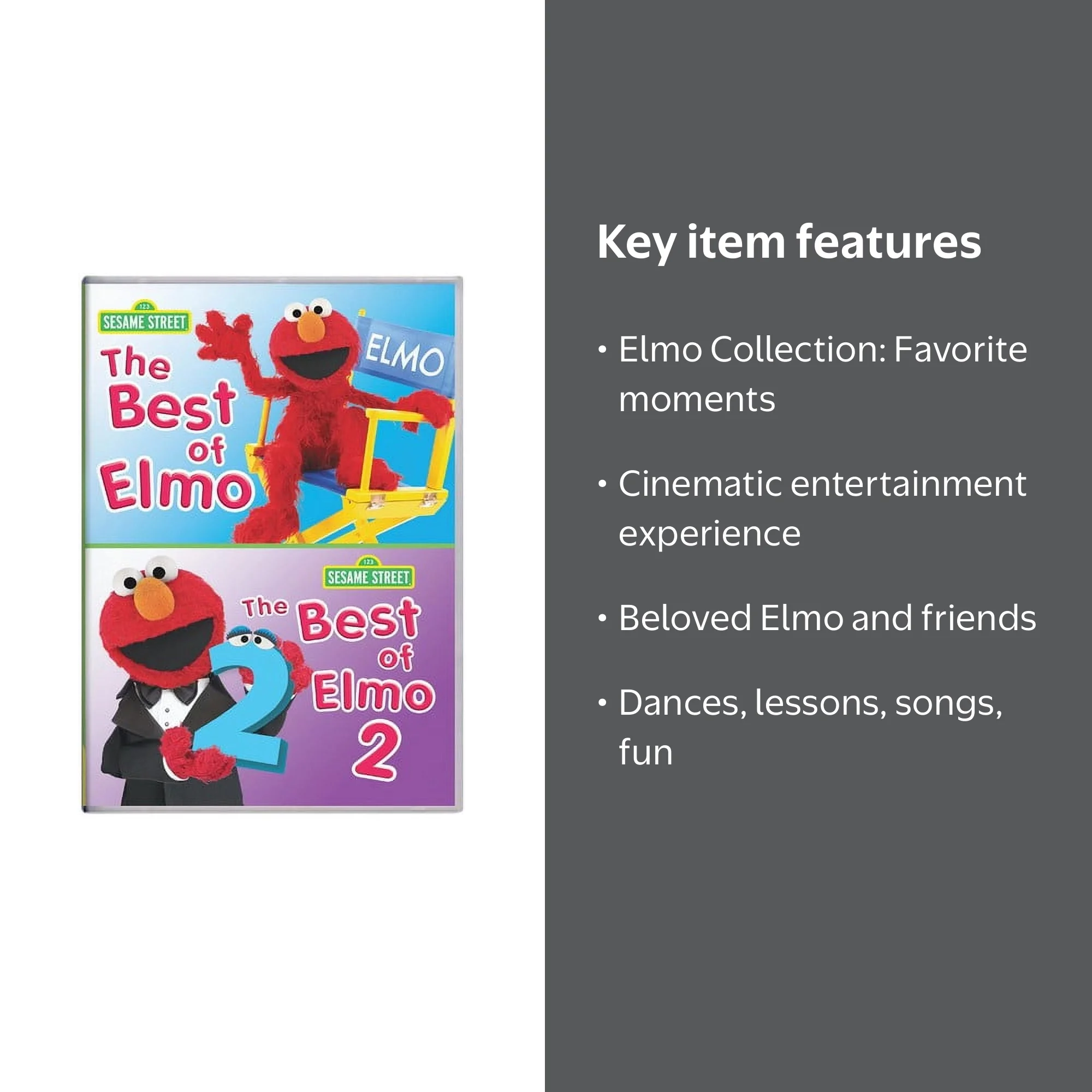 Best of Elmo: Volume 1 and 2 - Walmart.com