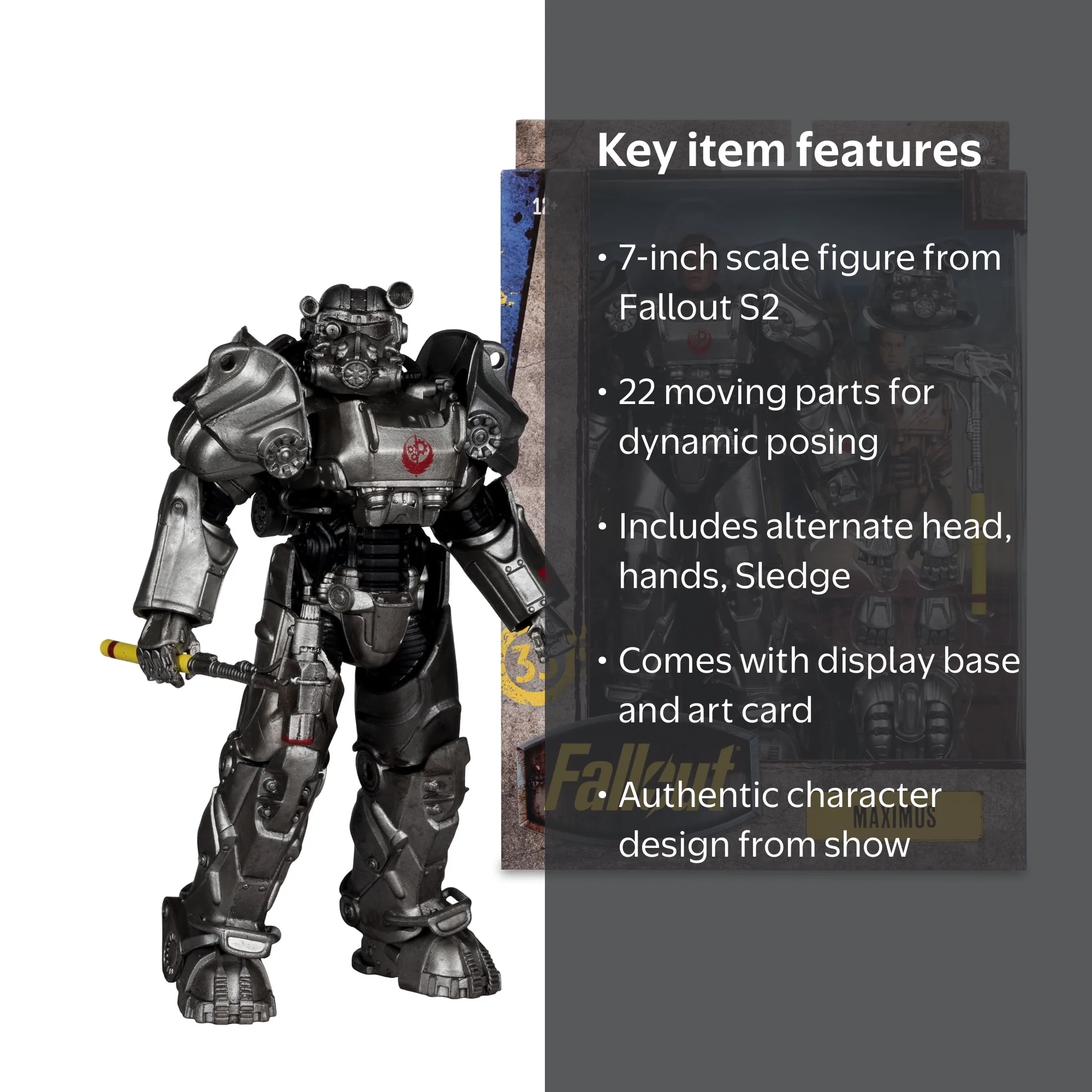 McFarlane Toys, Fallout, Maximus 7-Inch Action Figure - Walmart.com