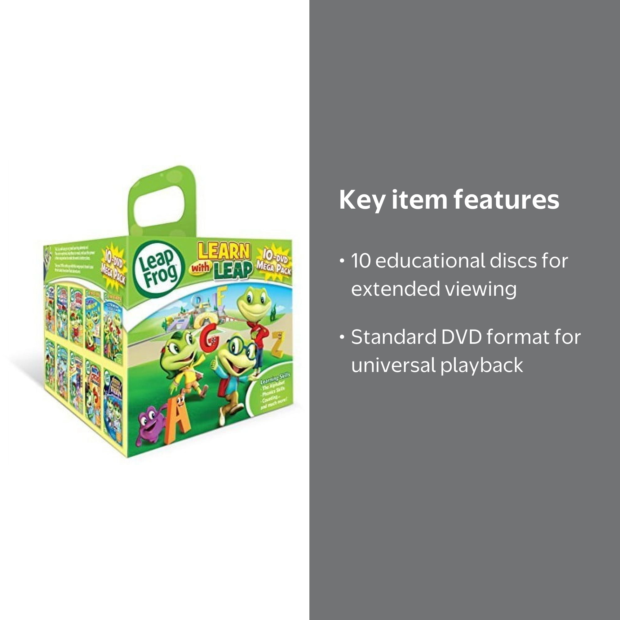 Leapfrog Collection: 10-DVD Mega Pack of Leap Frog Movies