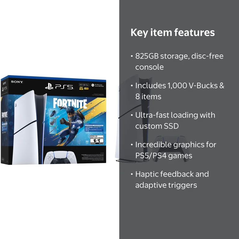 PlayStation 5 Digital Edition 825GB + Fortnite Flowering Chaos