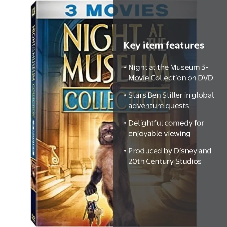 Night at the Museum: 3-Movie Collection (DVD) (Disney), 20th