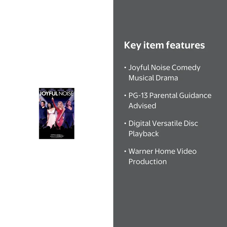 Warner Home Video - Joyful Noise Comedy DVD - Walmart.com