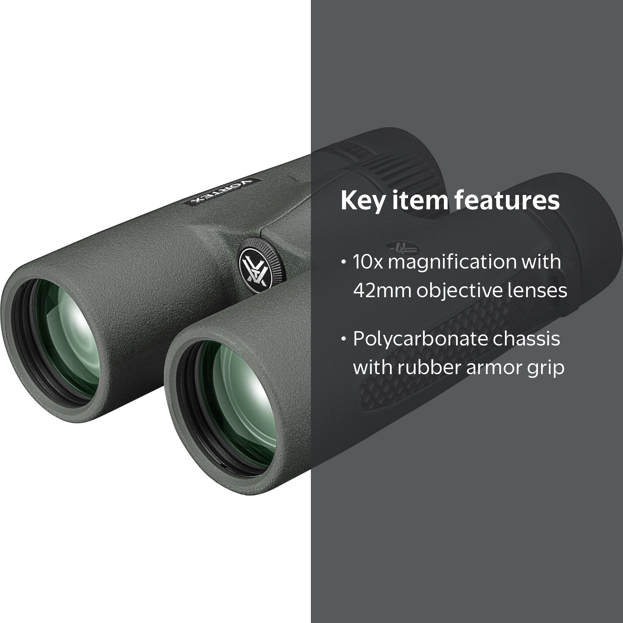 Vortex Binoculars, Triumph HD 10x42, Waterproof, Fogproof