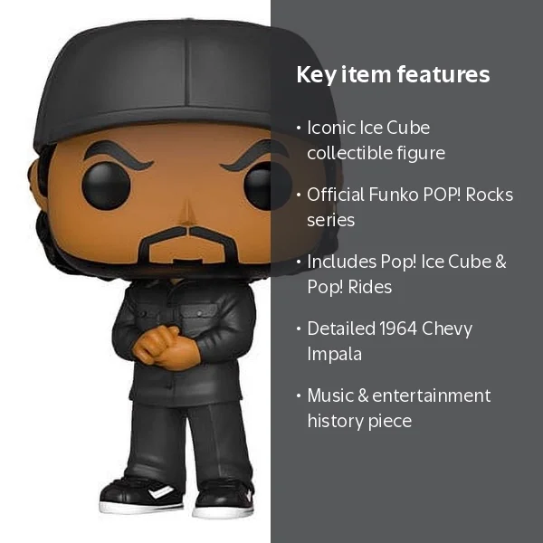 Funko POP! Music Icon: Ice Cube, Unique 1964 Chevy Impala
