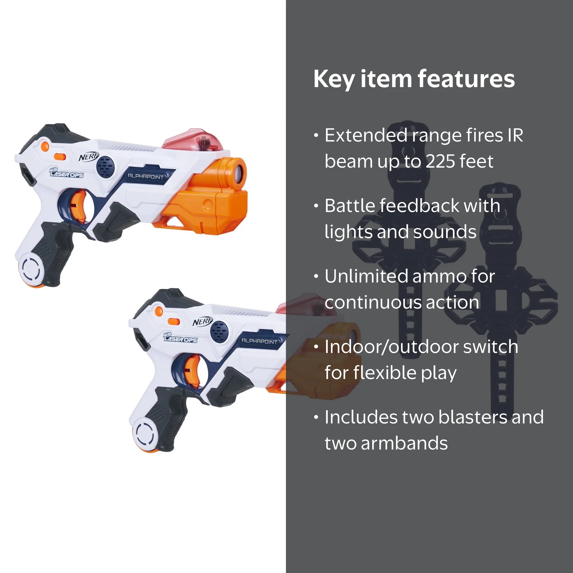 Nerf laser ops alphapoint pro 2-pack - Walmart.com