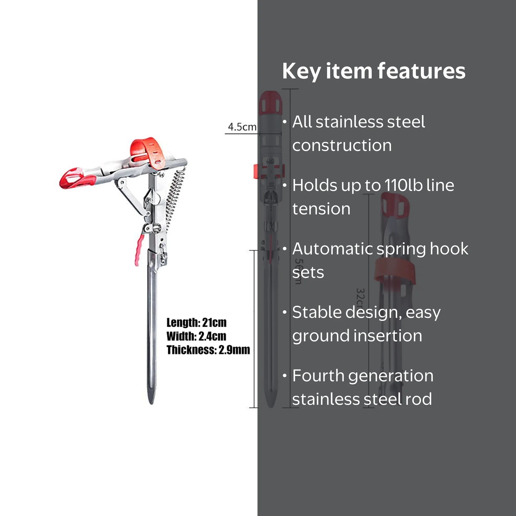 stand up fishing rod holder Retrospec June & Tackle Rack Store this fishing pole rack in your garage RH3740 Fishing Rod Holder |