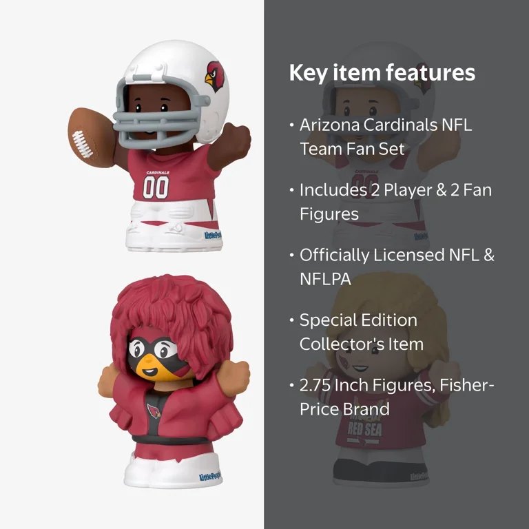 Little People Collector: x NFL Arizona Cardinals 4-Pack, Special