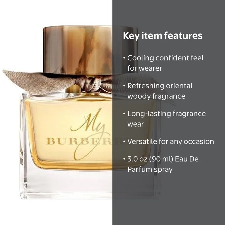 Burberry My Burberry Eau De Parfum Spray 3 oz - Classic British