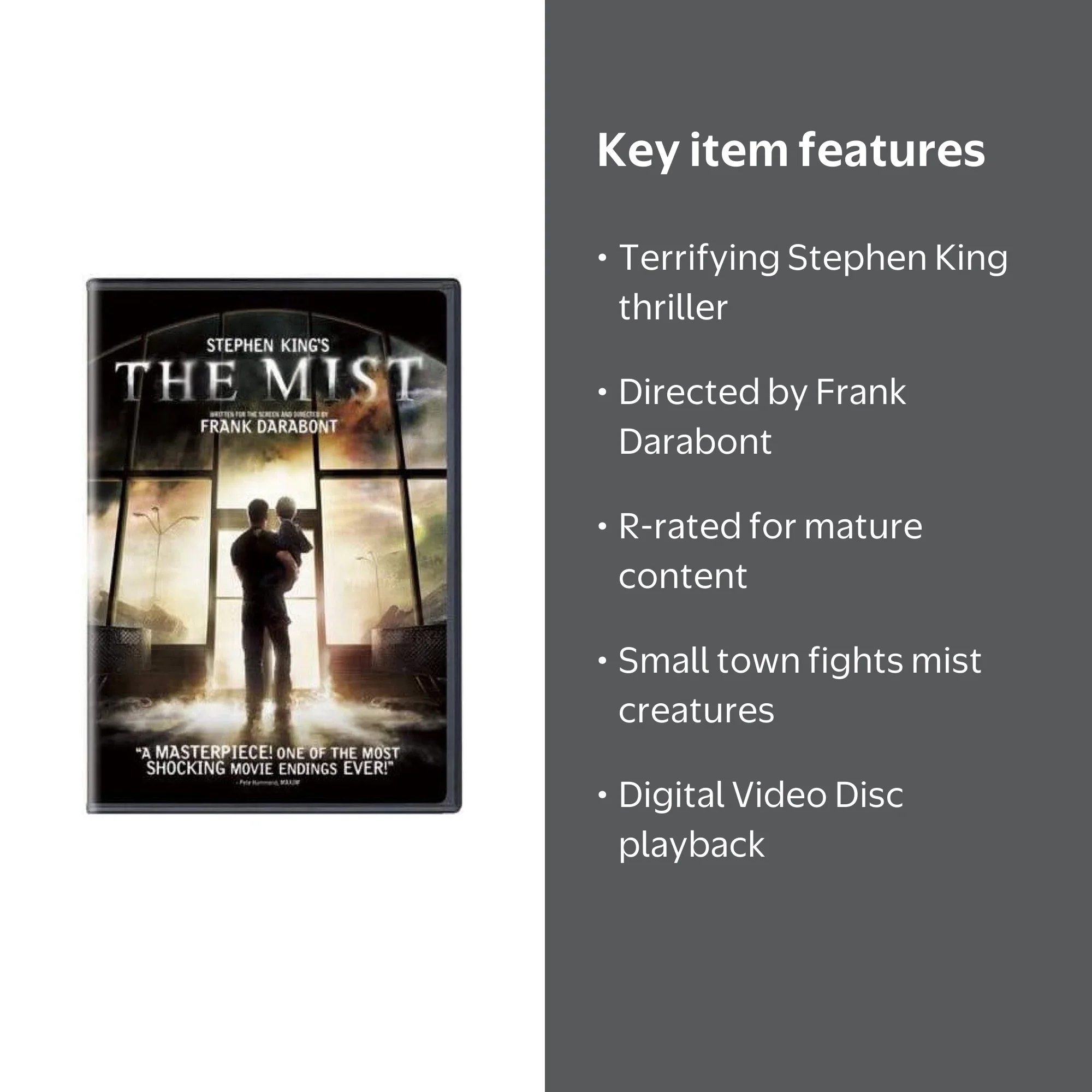 The Mist (DVD) - Walmart.com