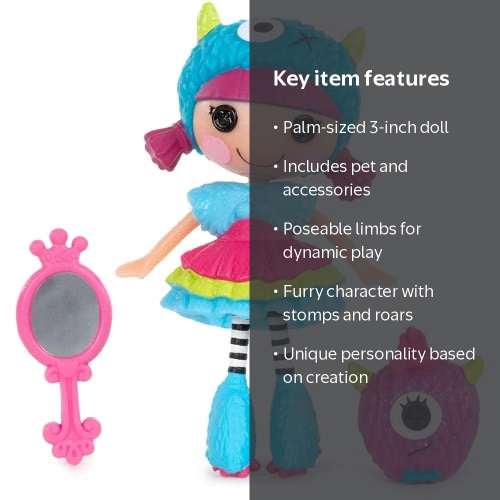 Mini Lalaloopsy Doll, Furry Grrs-A-Lot - Walmart.com