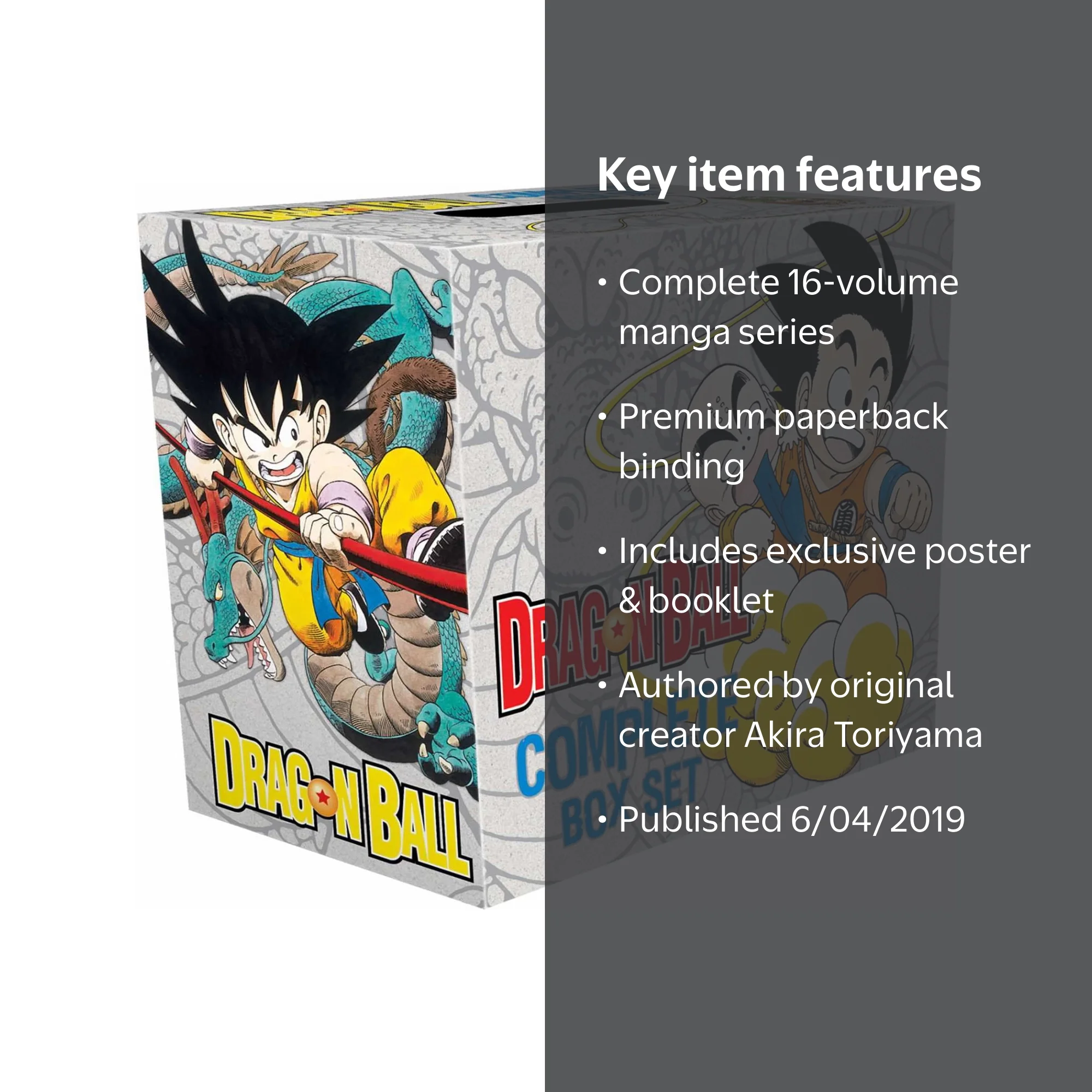 Dragon Ball Manga Collection Books: Goku's Adventure, Vols. 1-16