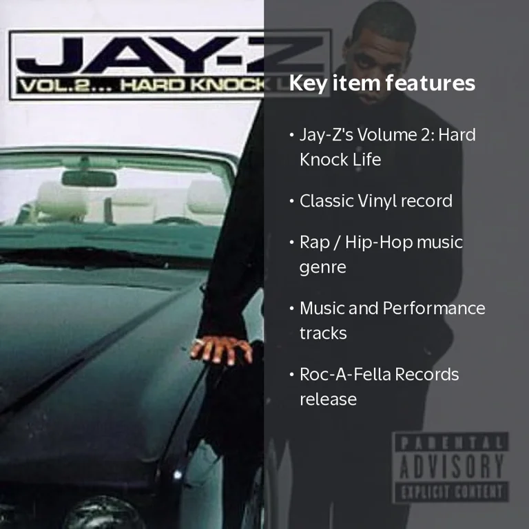 Roc-A-Fella, Vinyl, Volume 2 Hard Knock Life, Music & Performance