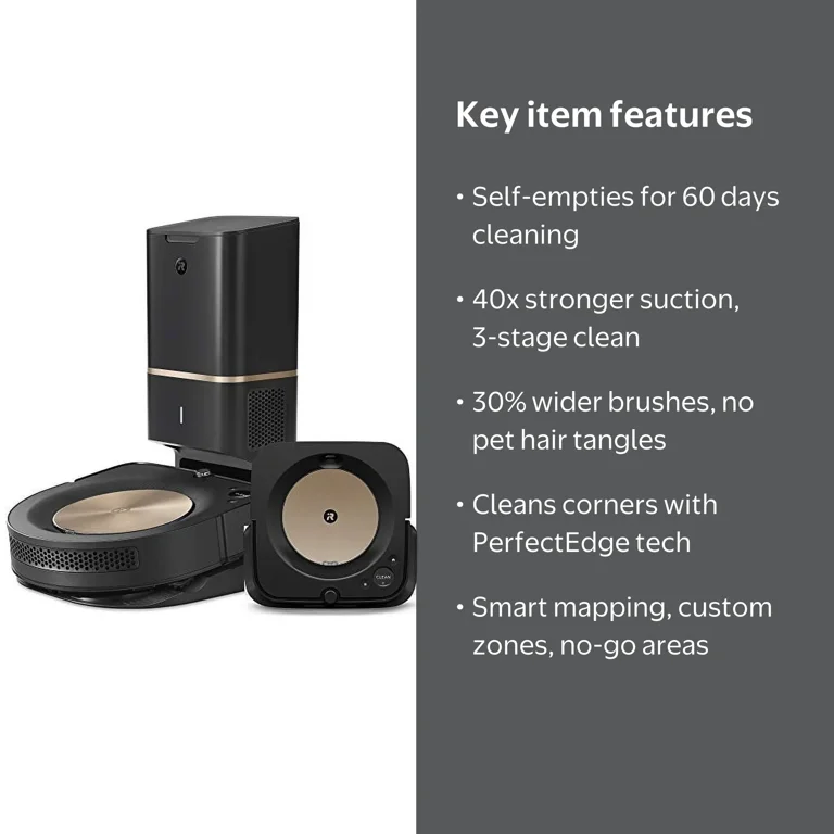 iRobot Roomba s9+ Robot Vacuum - Walmart.com