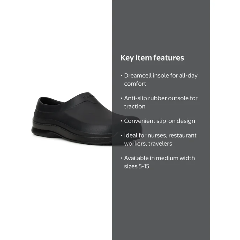 TredSafe Unisex Waterproof Work Shoes with Anti Slip Outsole and