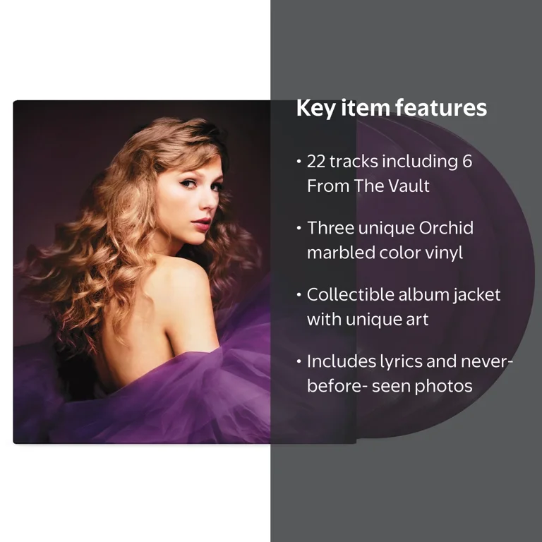 Taylor Swift, Vinyl, Speak Now Taylor's Version 3 LP, Orchid