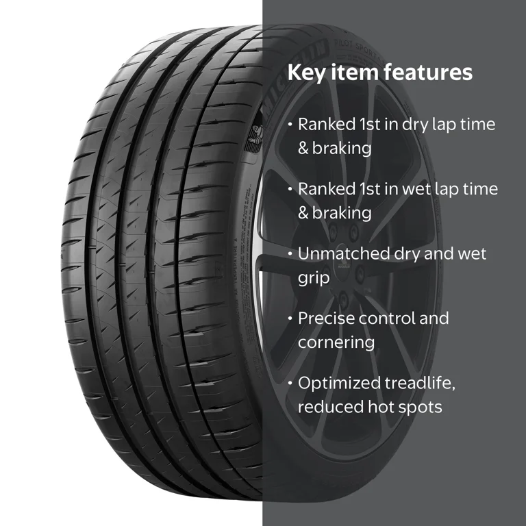 Michelin Pilot Sport 4S 305/30ZR21 (104Y) XL Tire Summer
