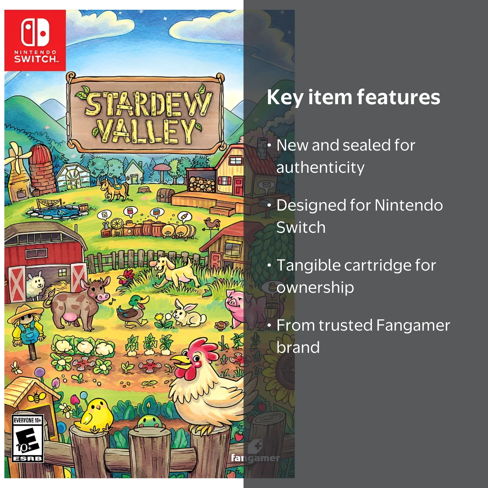 Stardew Valley, Fangamer, Nintendo Switch Physical Edition