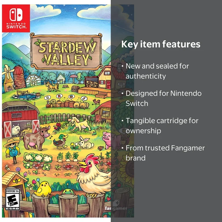 Stardew Valley, Fangamer, Nintendo Switch Physical Edition