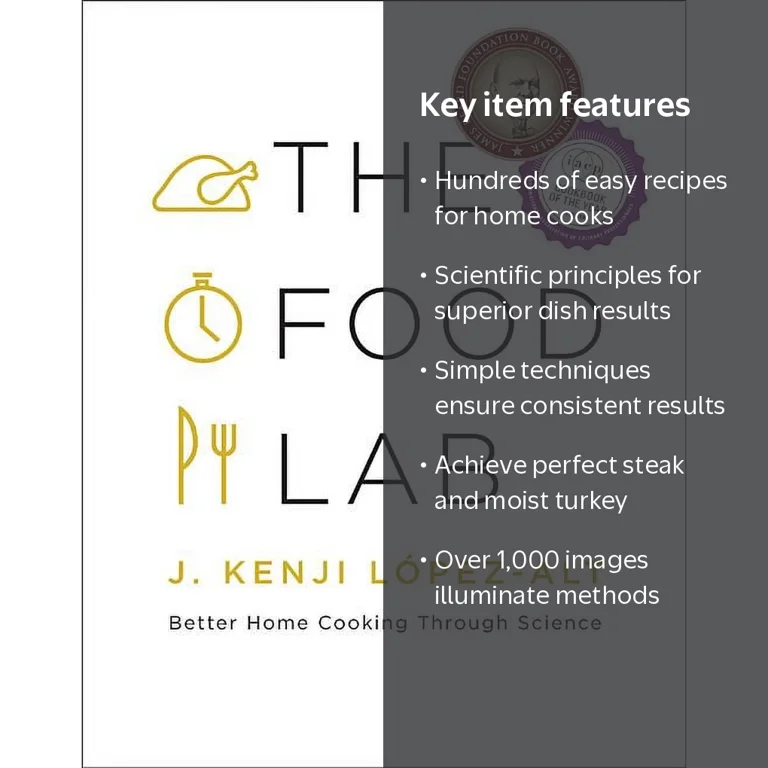 The Food Lab: Better Home Cooking Through Science, (Hardcover