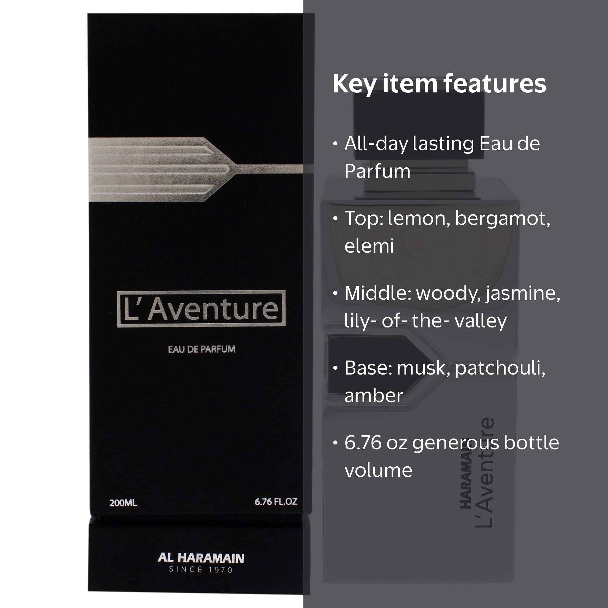 Al Haramain, Perfume for Men, L'Aventure, Citrus, Long Lasting