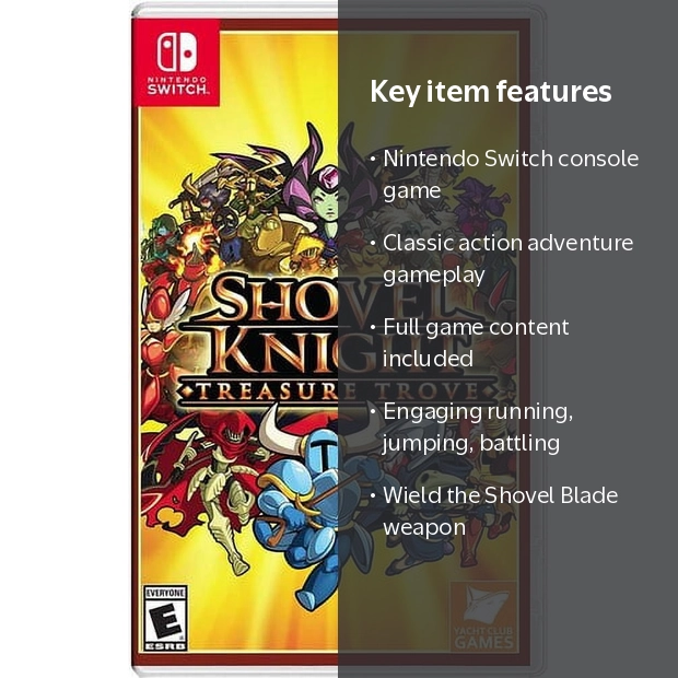 Shovel Knight Game: Treasure Trove Edition for Nintendo Switch