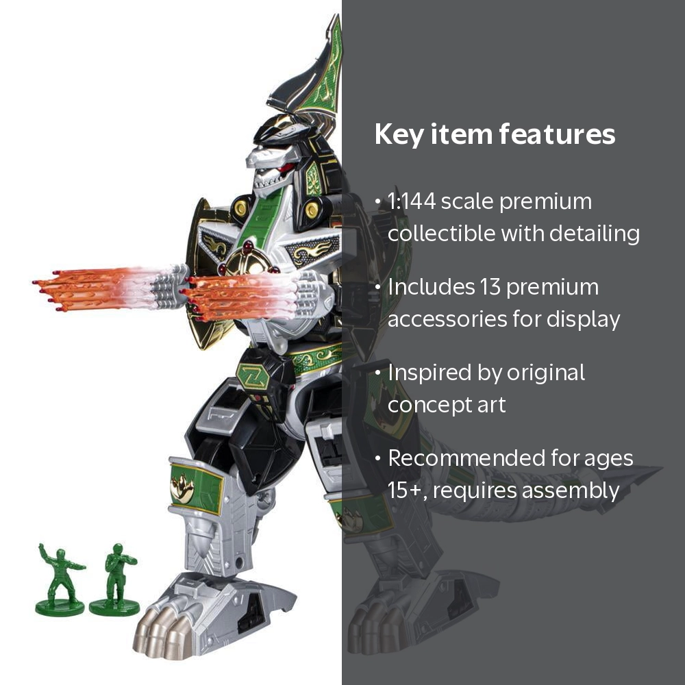 Hasbro Power Rangers Lightning Collection Dragon Mega Toy - Zord