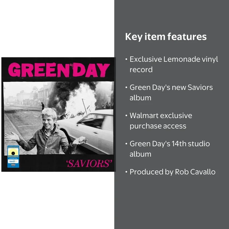 Green Day - Saviors (Walmart Exclusive) - Music & Performance