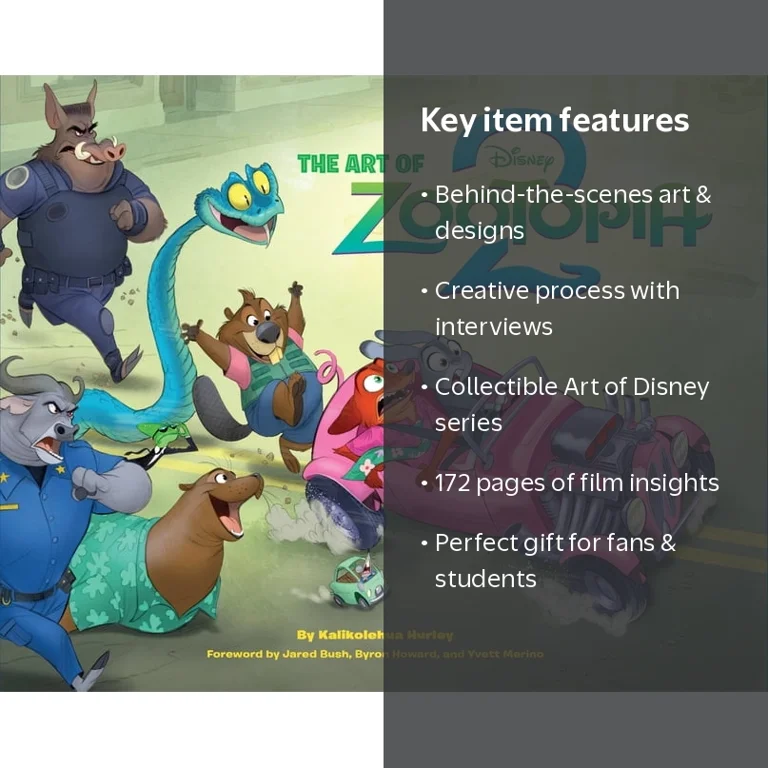 Disney Disney the Art of Zootopia 2, (Hardcover) - Walmart.com