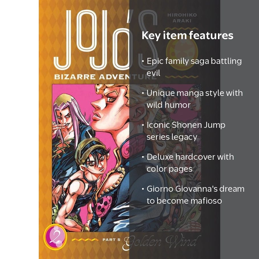 JoJo's Bizarre Adventure: Part 5--Golden Wind: JoJo's Bizarre