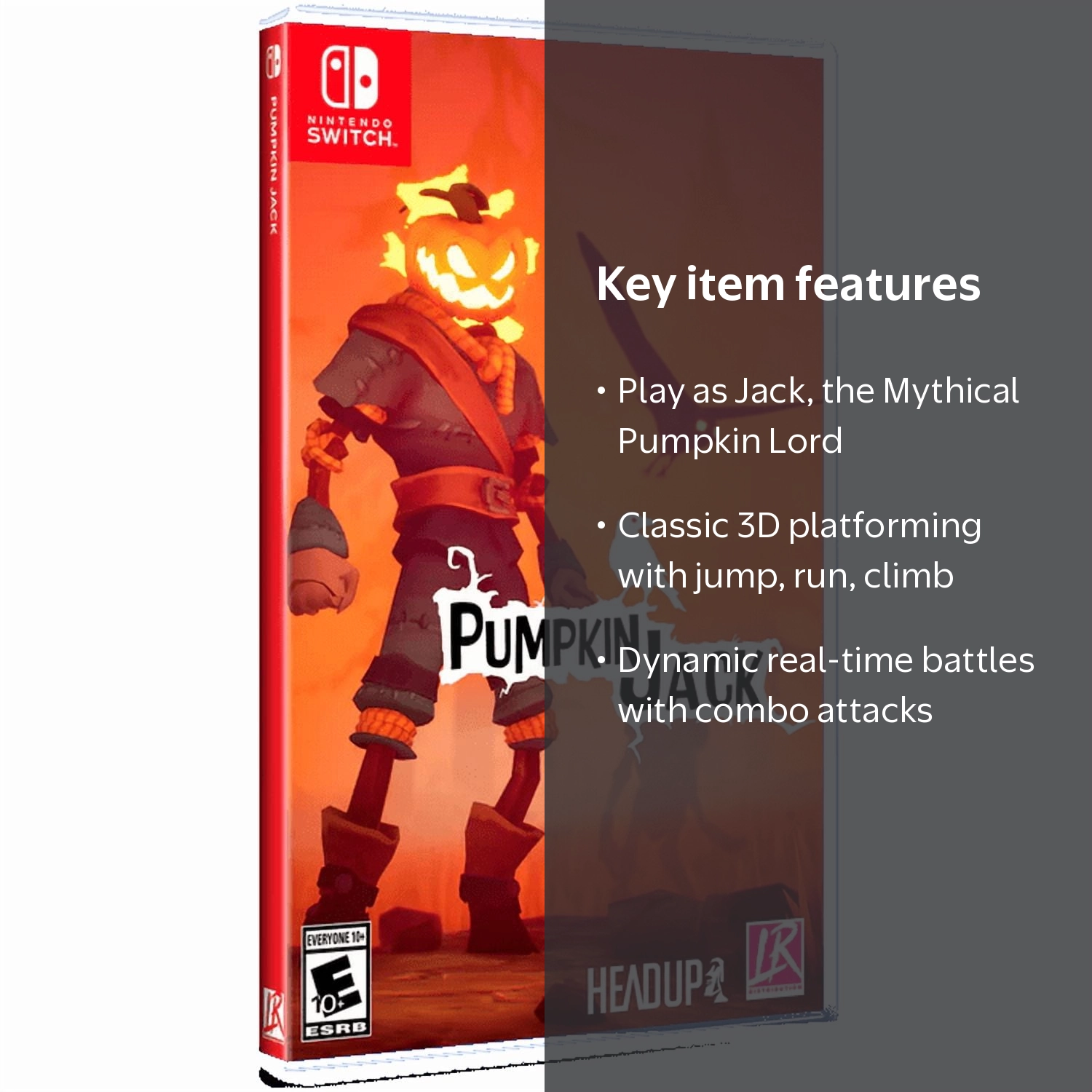 PUMPKIN JACK Nintendo Switch パッケージ版 NSW - Pumpkin Jack - Nintendo Switch - Walmart.com