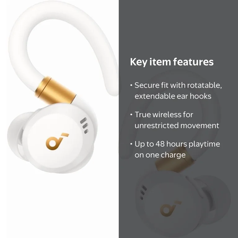 soundcore Sport X20 True-Wireless Earbuds, Noise Cancelling, Deep