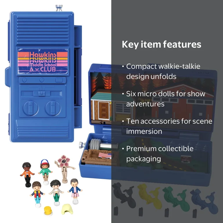 Polly Pocket Collector Stranger Things Compact, Special Edition