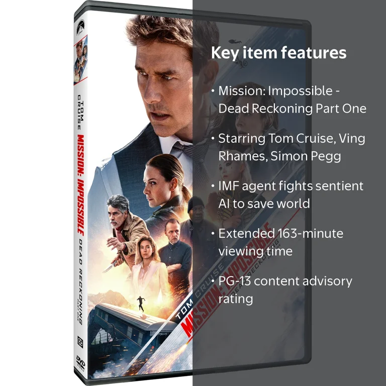 Paramount Home Video, DVD, Mission Impossible Dead Reckoning Part