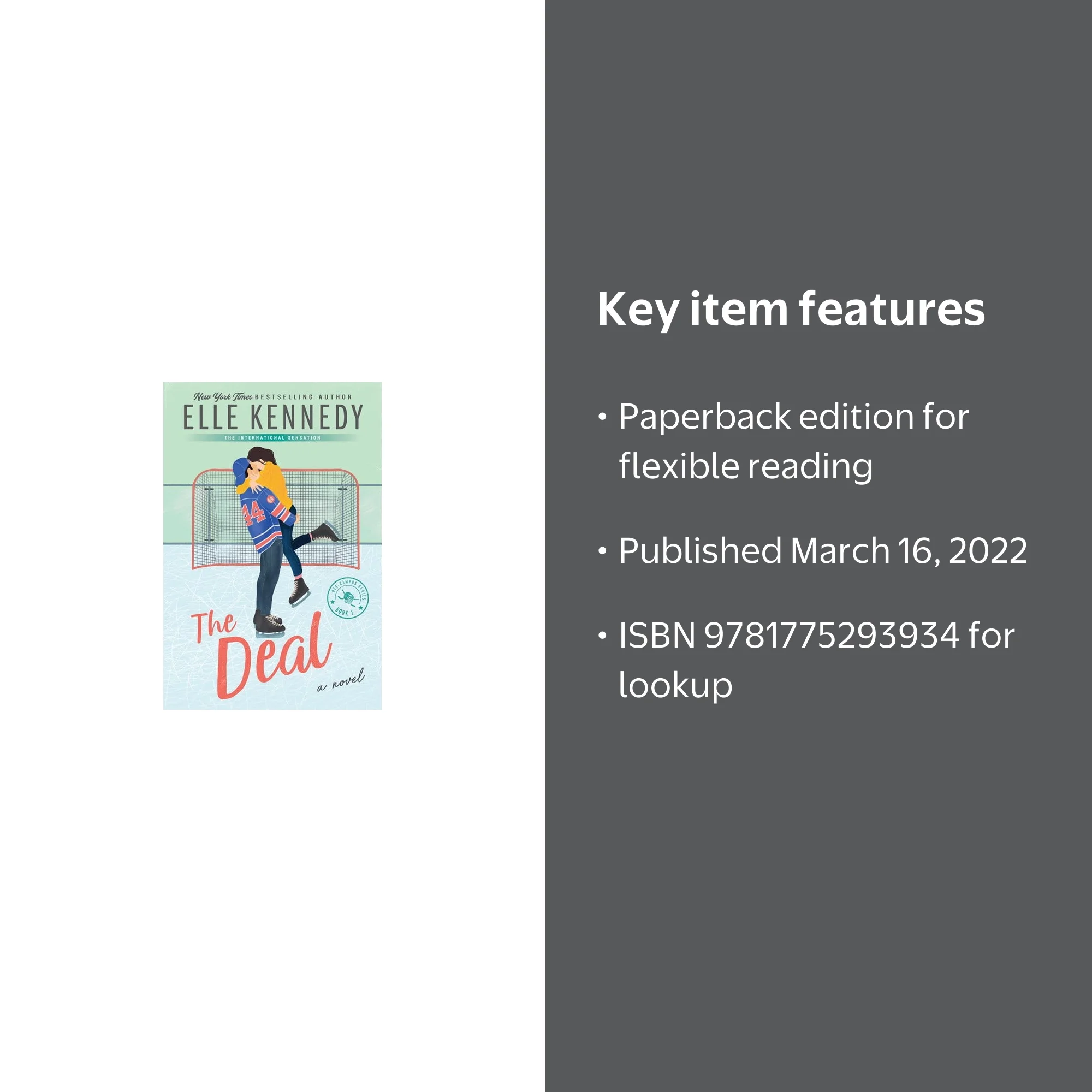 Elle Kennedy, The Deal, ISBN 9781775293934, Paperback - Walmart.com