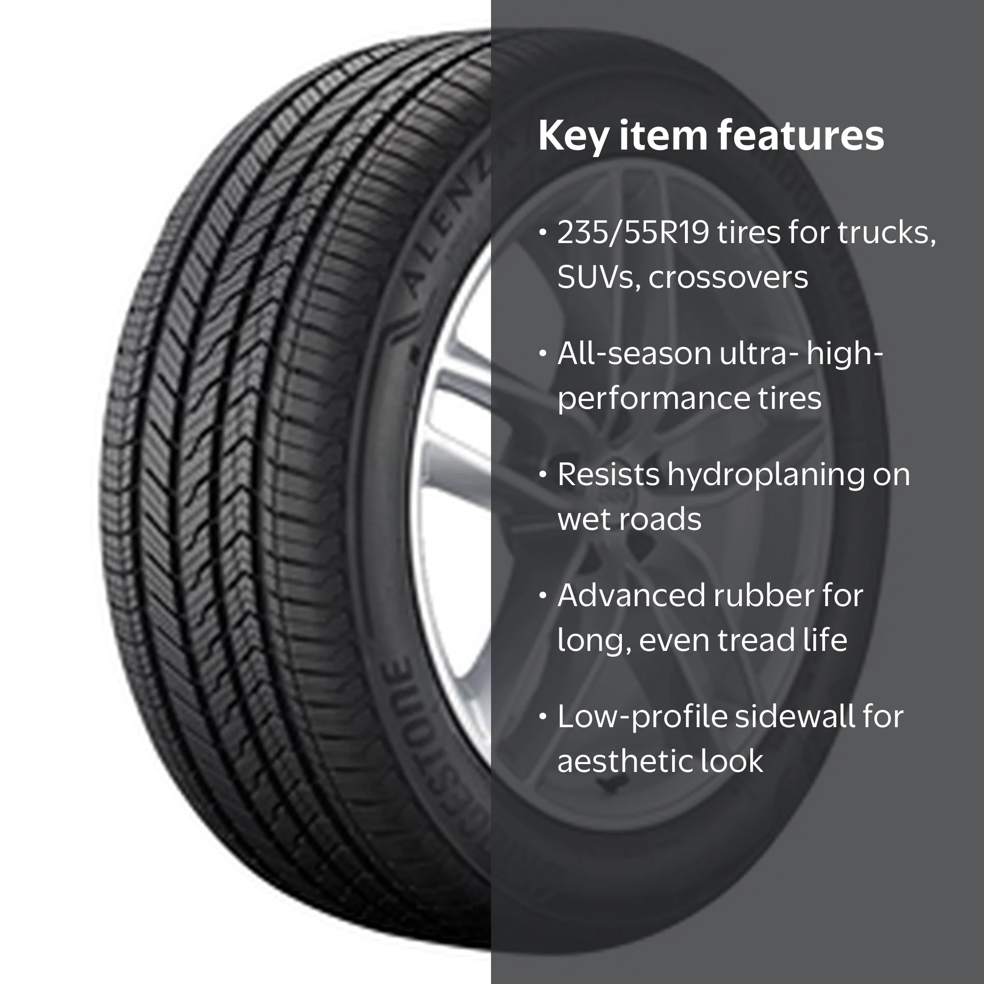 Bridgestone Alenza Sport A/S UHP 235/55R19 101V All-Season