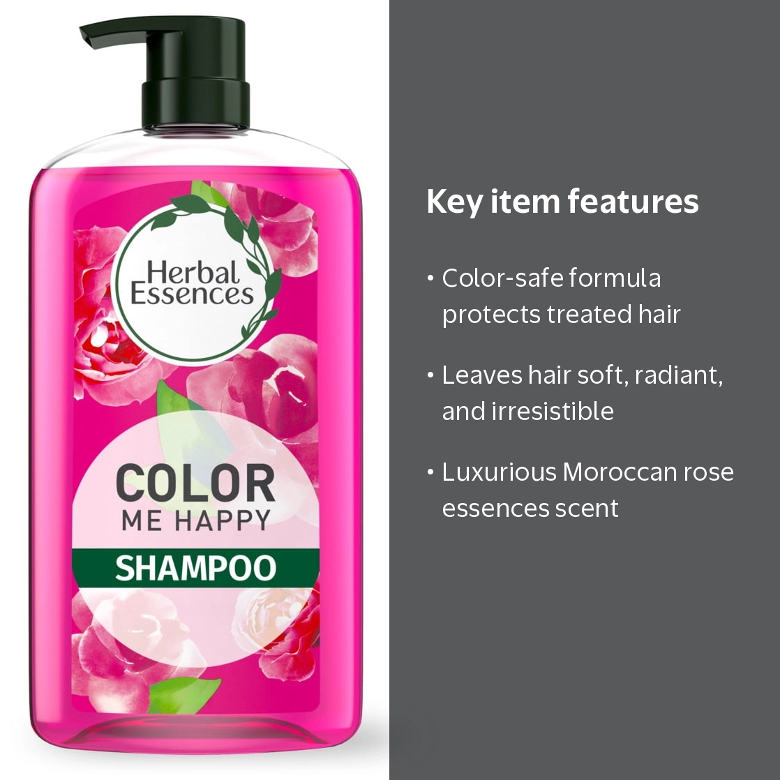 Herbal Essences, Shampoo, 29.2 fl oz, Color Treated Hair - Walmart.com
