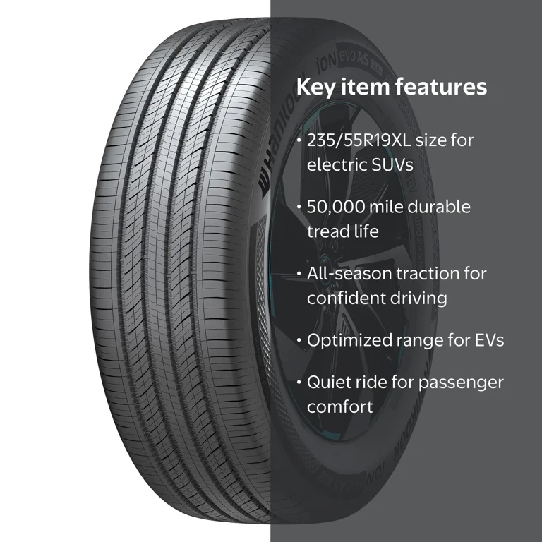 タイヤ・ホイール 235/55r19 HANKOOK SUV Hankook iON evo AS SUV IH01A All Season 235/55R19 105V XL Electric