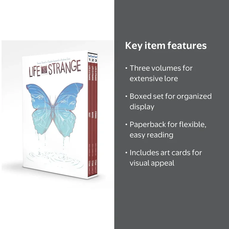Life is Strange 1‚Äì3 Boxed Set Graphic Novel (Paperback) with Art
