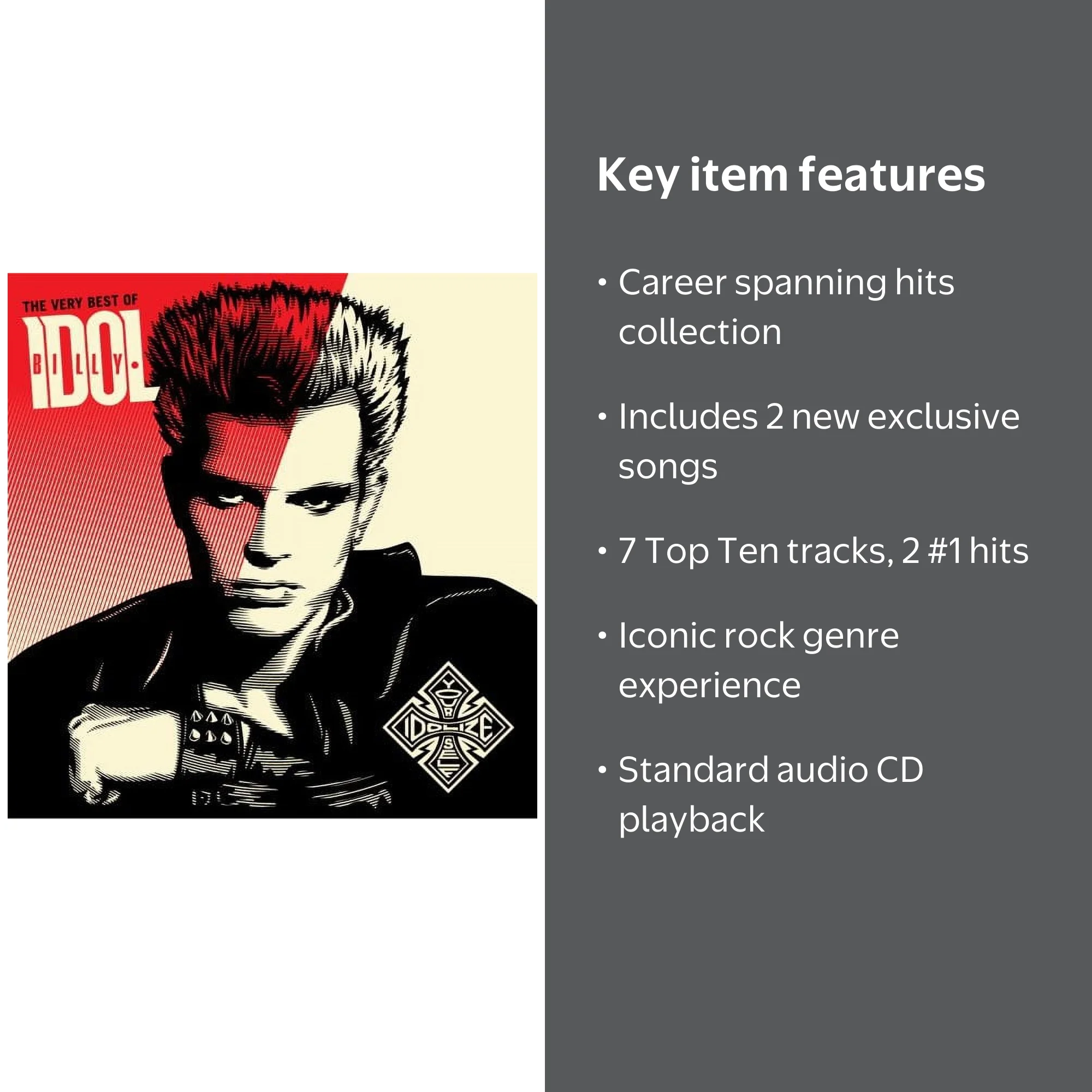 Billy Idol - Very Best of Idolize Yourself - Music & Performance