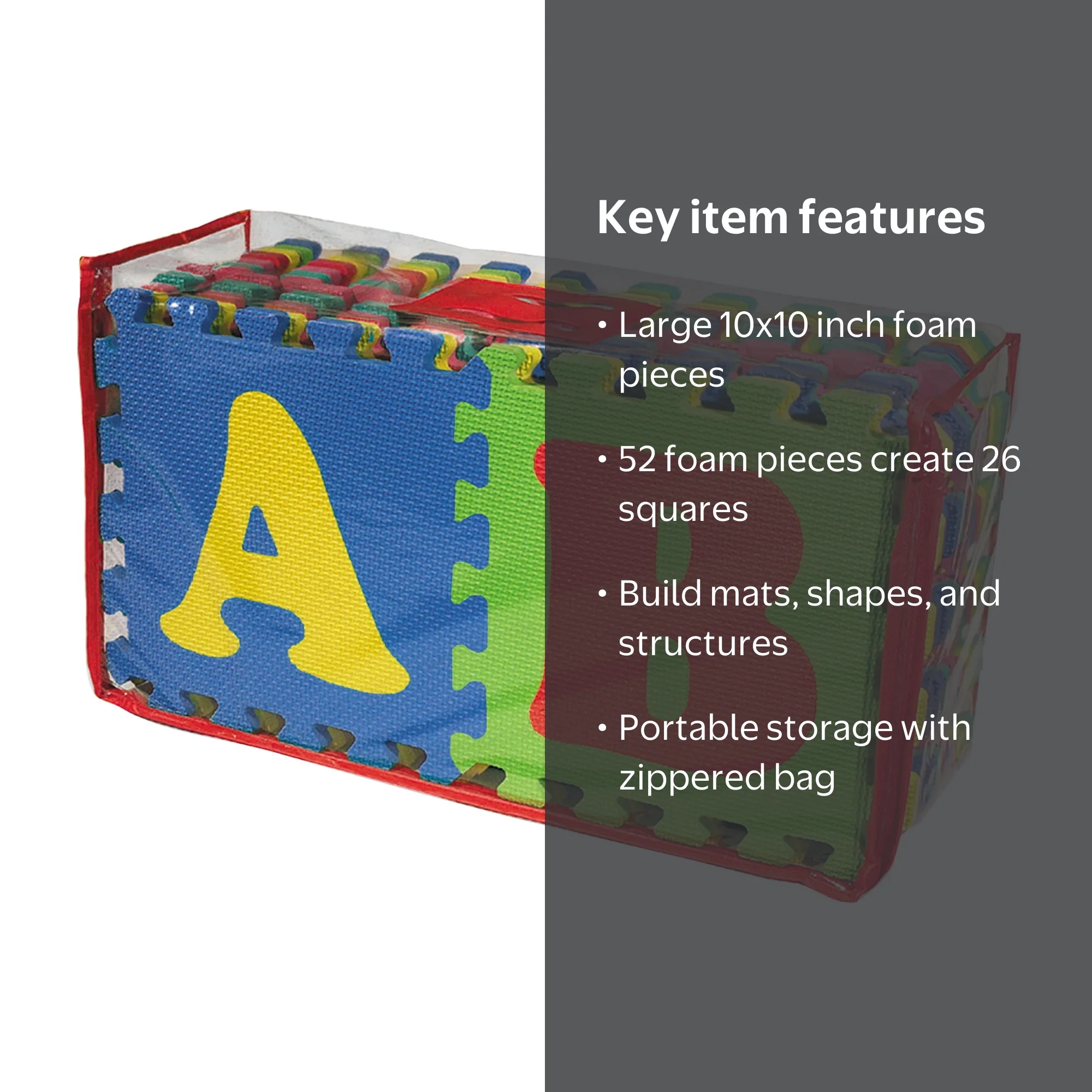 Creativity Street® Wonderfoam® Alphabet Puzzle Mat, 52 Pieces