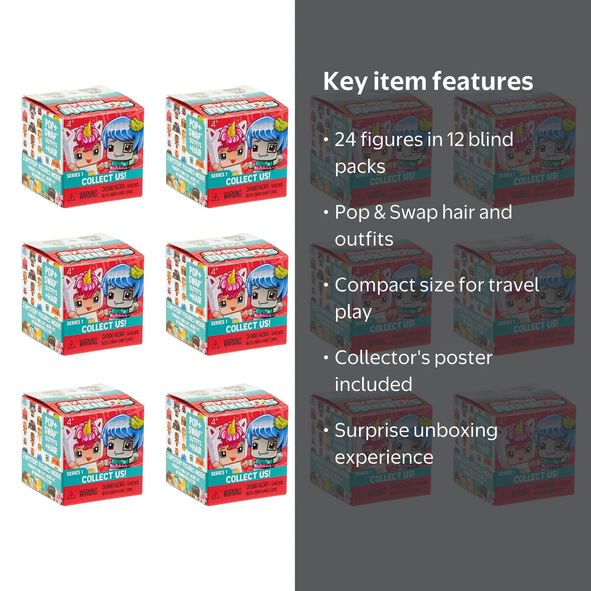 My Mini MixieQ's Collectibles Surprise Toys - Blind Box 2-Packs