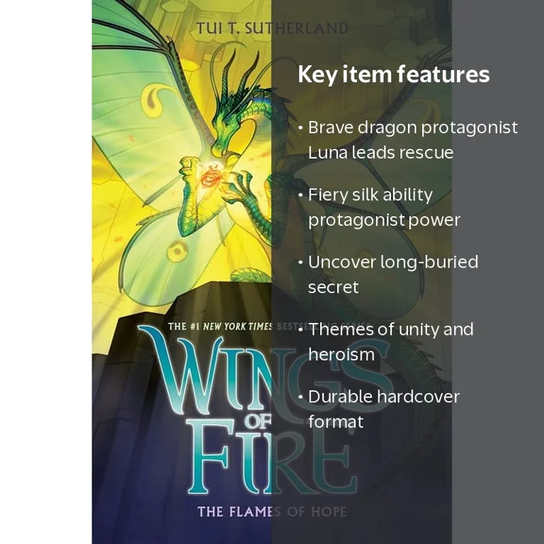The Flames of Hope (Wings of Fire #15) (Hardcover) - Walmart.com