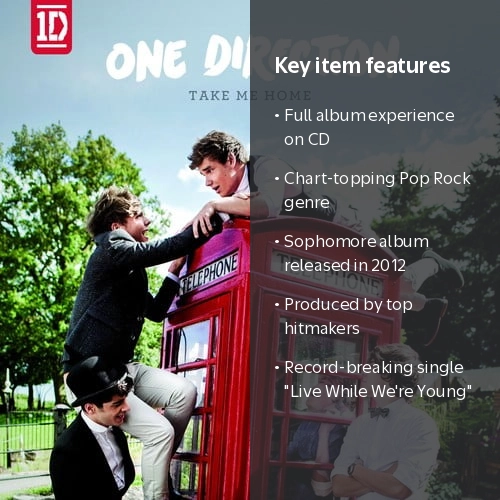 Sony, One Direction - Take Me Home CD, Music & Performance