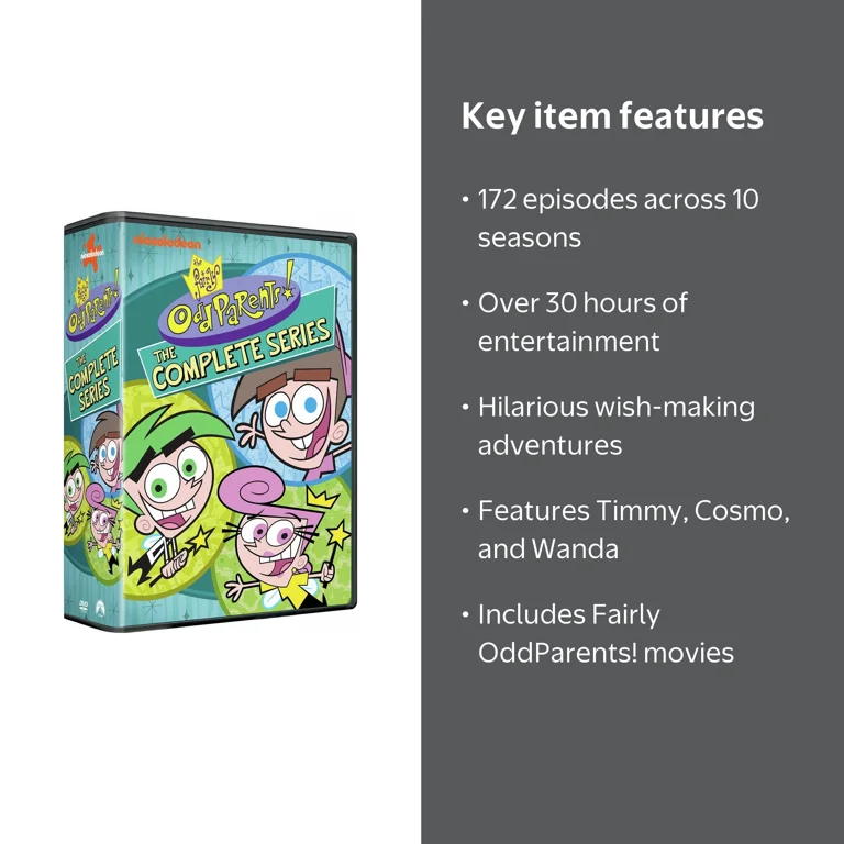 Viacom The Fairly OddParents!: The Complete Series, 10 Seasons
