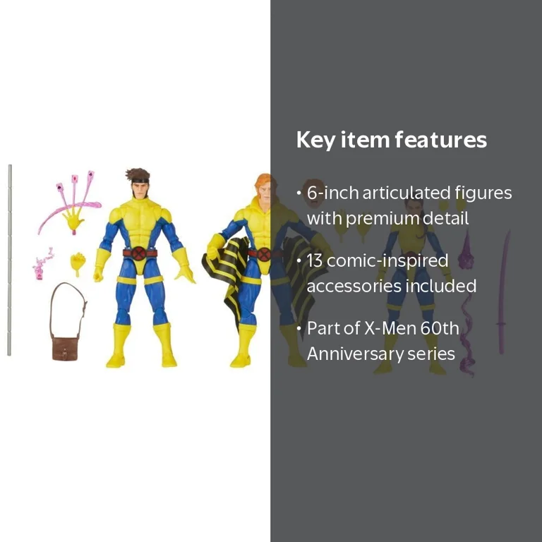 Marvel, Collectible Adult Banshee Action Figures, 6-inch