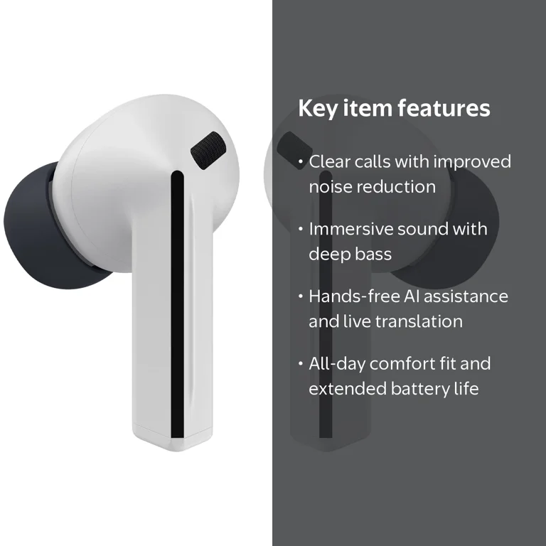 Samsung, Bluetooth Headphones, Galaxy Buds3 FE, Gray - Walmart.com Samsung, Bluetooth Headphones, Galaxy Buds3 FE, Gray - Walmart.com