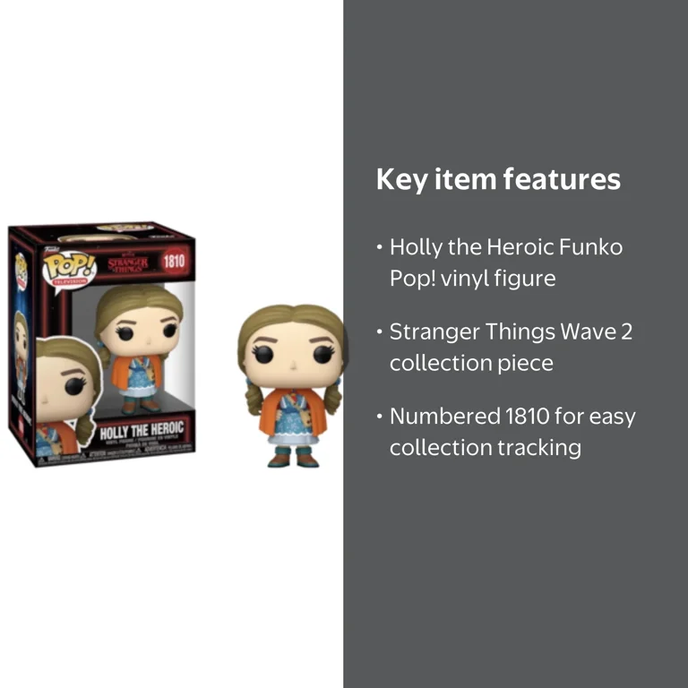 Funko Pop Holly The Heroic 1810 Stranger Things Wave 2 Vinyl