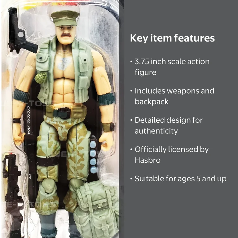 GI Joe 25th Anniversary Collectible Gung-Ho Marine Action Figure